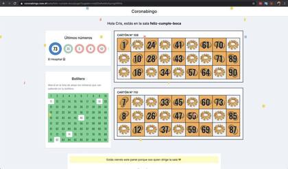 Cada fin de semana entre mil y dos mil quinientas personas se reúnen para jugar gratis al Coronabingo, la idea de un programador argentino que quería seguir en contacto con sus amigos