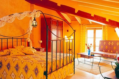 Cada habitación es totalmente distinta en su disposición y decoración