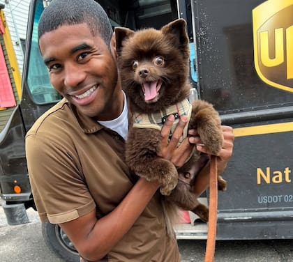 Cada semana, Jay cumple con su tradición de publicar fotos de los perros que conoce durante su trabajo (Foto: Instagram @jhardesty)