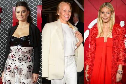 Cada una con su estilo: Penélope Cruz, Pamela Anderson y Gwyneth Paltrow