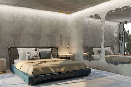 Cada una de las suites tiene una vista privilegiada al mar (Bespoke Architects)