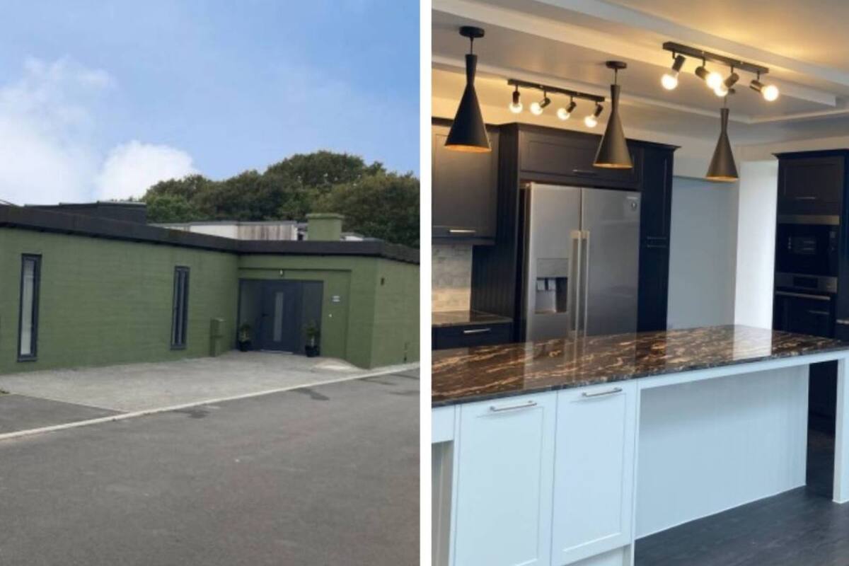 Cada uno de los departamentos que se realizaron dentro de lo que fuera un búnker de la guerra fría sale unos 680000 dólares