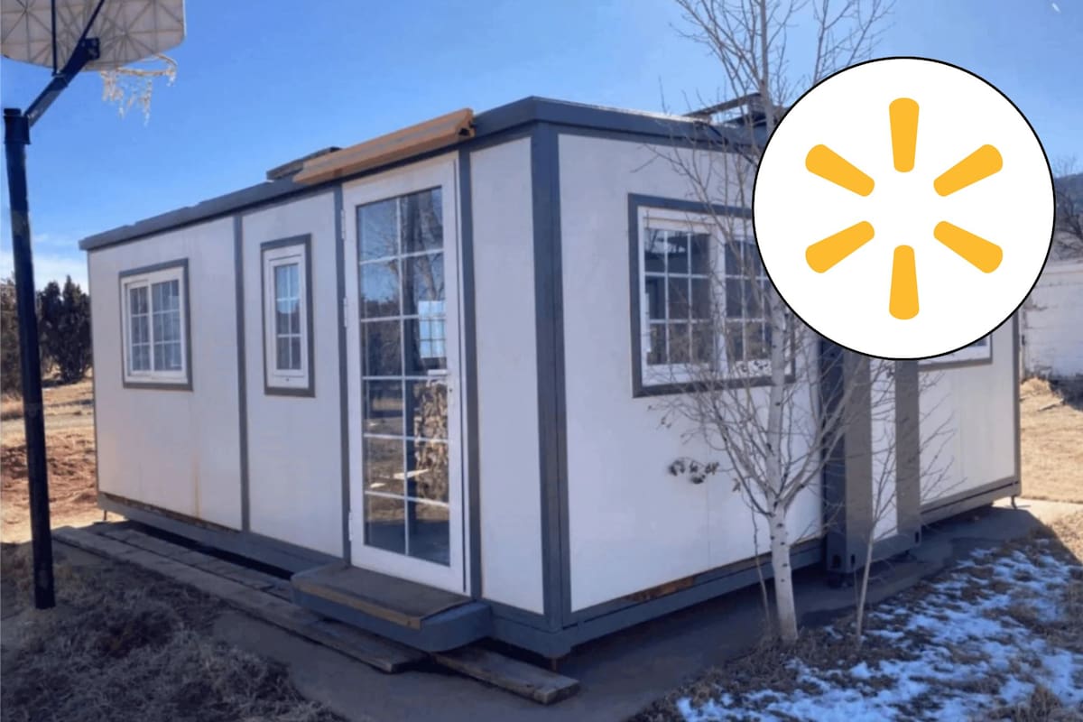 Cada vez más estadounidenses se suman a la tendencia de vivir en casas pequeñas (Walmart)