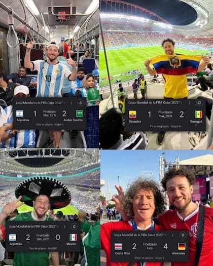 Cada vez que Luisito usó la camiseta de un determinado seleccionado, ese país perdió el partido (Foto: Instagram
@luisitocomunica)