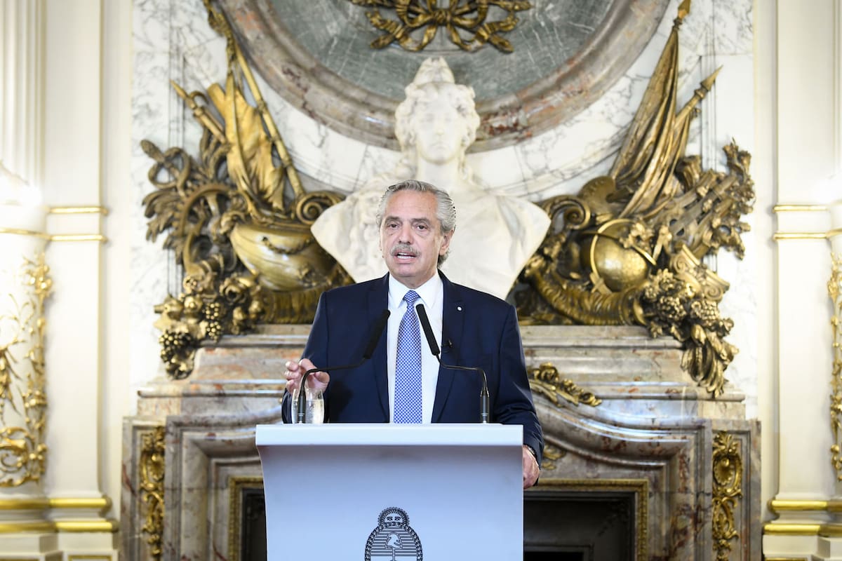 Cadena nacional de Alberto Fernández