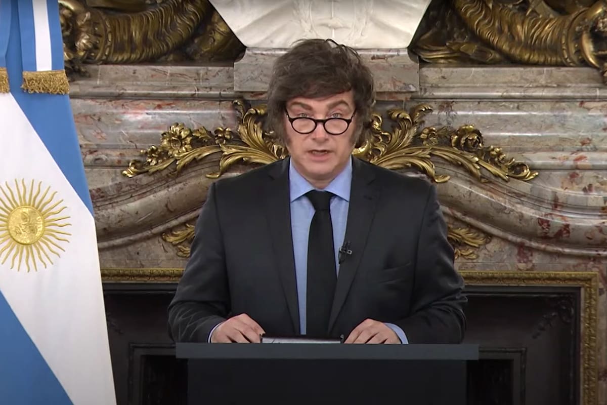 Cadena Nacional Presupuesto Nacional 2026, Presidente Javier Milei