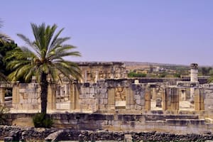 Cafarnaúm es conocida por los cristianos como 'la ciudad de Jesús', nombrada en el Nuevo Testamento