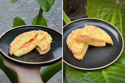 Café Gutiérrez tiene dos opciones de sándwiches de chipa.