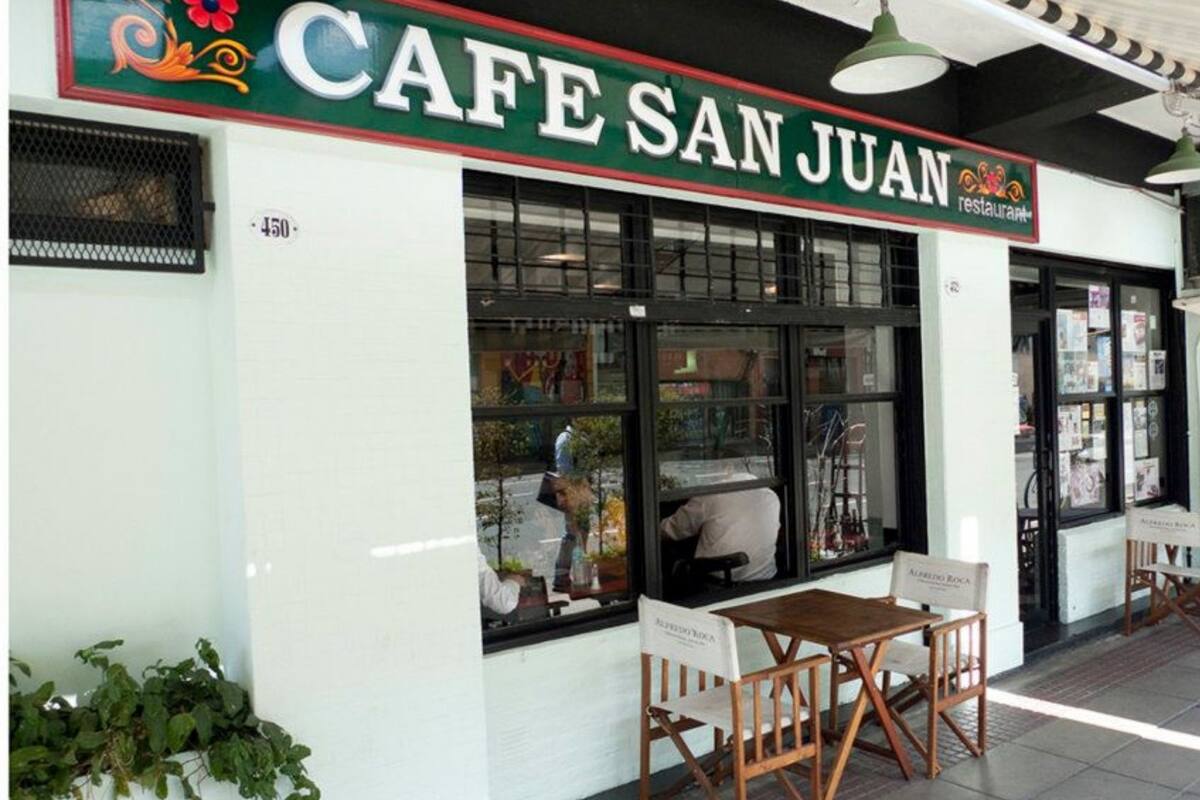 Café San Juan, en San Telmo