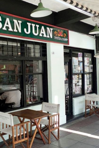 Café San Juan, en San Telmo