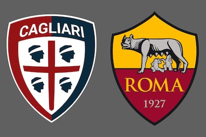 Cagliari y Roma disputaron uno de los encuentros de la jornada del fútbol italiano