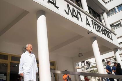Cahn creó el servicio de infectología en el Hospital Fernández.