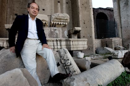 Calasso en la Basílica de Majencio (Photo by Alessandra Benedetti/Corbis via Getty Images)