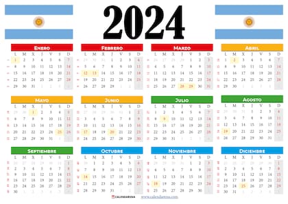 Calendario 2024