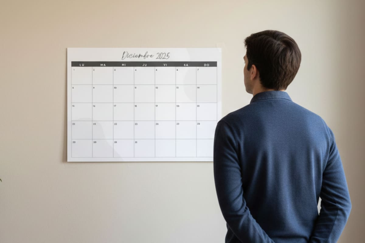 Calendario de diciembre 2025: por qué hoy es feriado