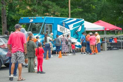 Calendario de entrega de alimentos gratis en Charlotte, Carolina del Norte (FB hopestreetfoodpantry)