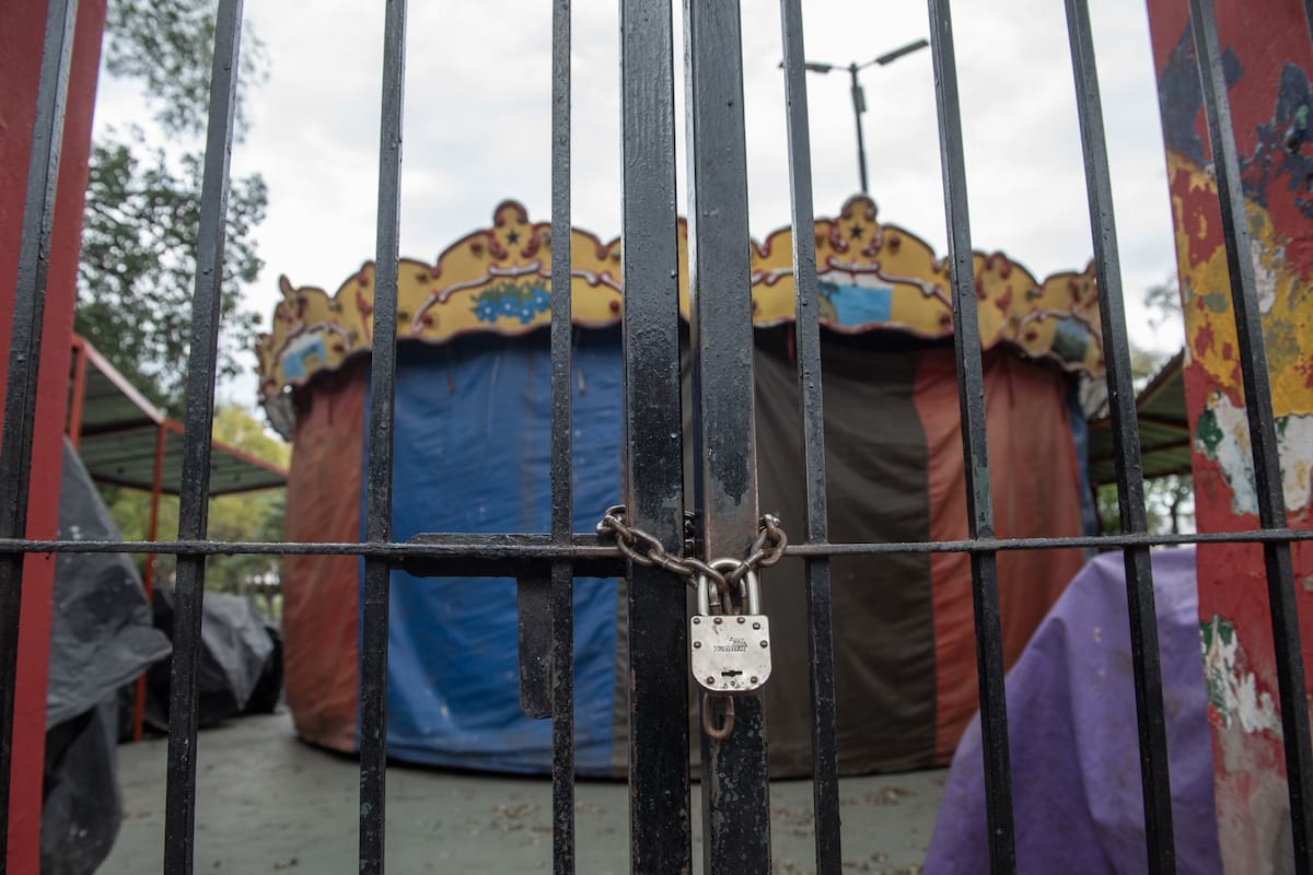 Calesitas cerradas en Buenos Aires