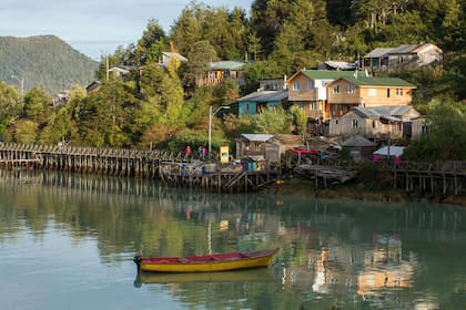 Caleta Tortel. Gustavo Castaing
