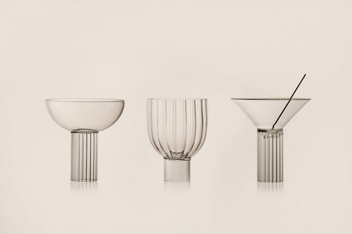 Calici Milanesi, un trío inspirado en las joyas arquitectónicas modernas de Milán