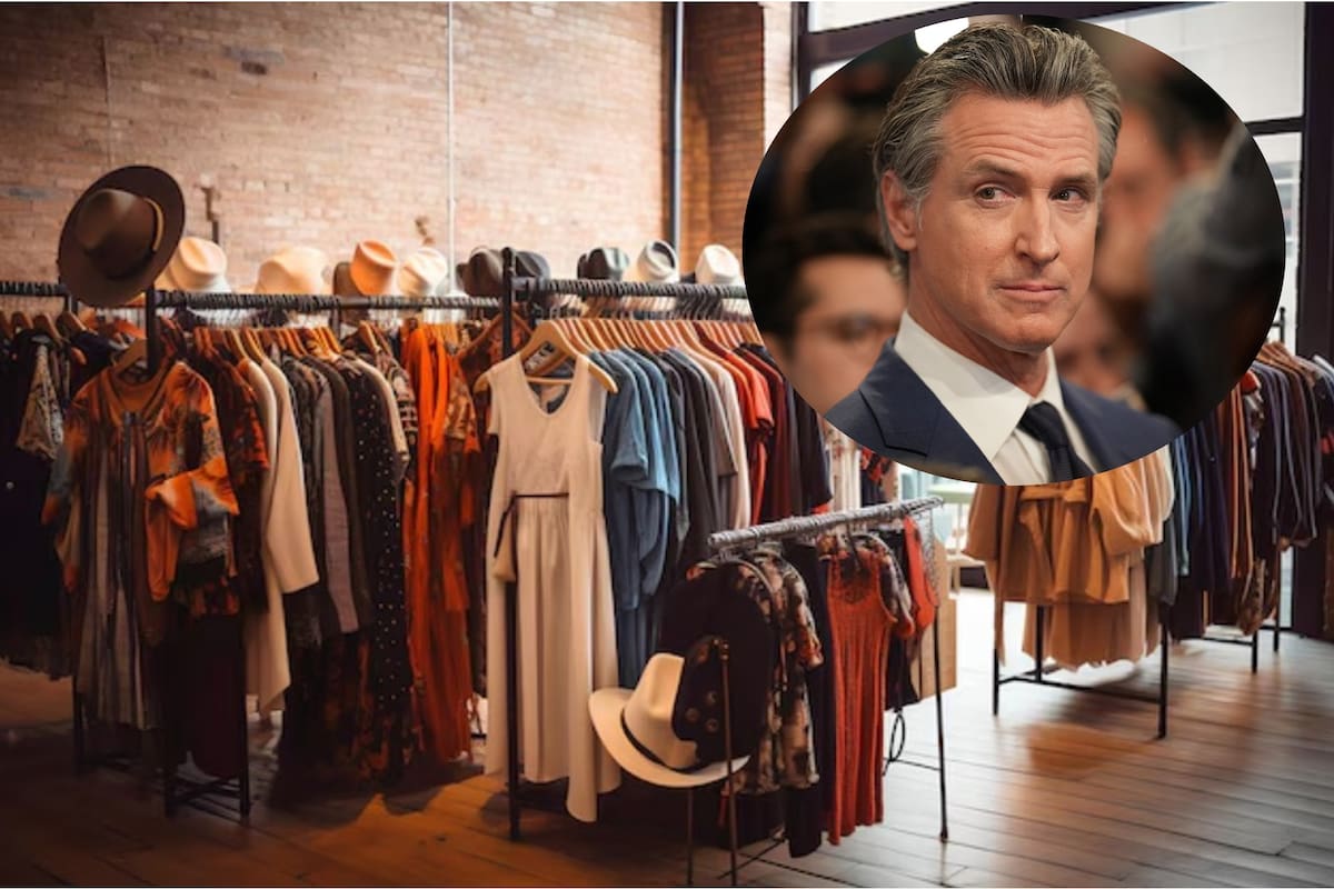 California aprobó una ley que busca reducir el impacto ambiental de la ropa desechada