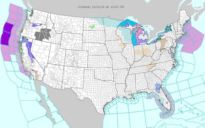 California enfrentará acumulaciones de nieve superiores a los 60 centímetros en las zonas más altas