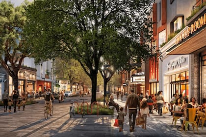California Forever promete ser una ciudad con calles y parques transitables a pie