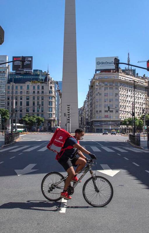Calle Corrientes.