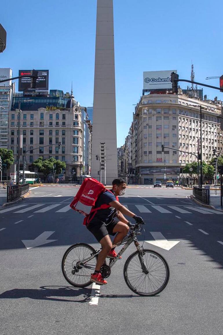Calle Corrientes.