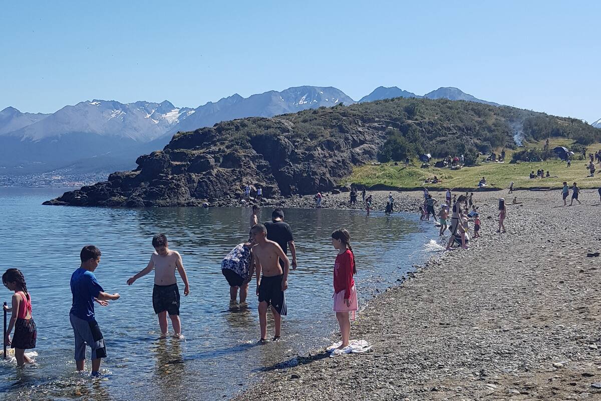 Calor en Tierra del Fuego