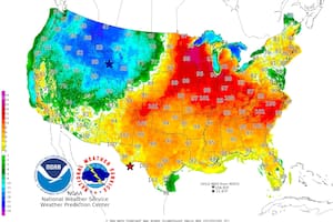 "Calor" es la palabra del día para gran parte del país al este de las Montañas Rocosas