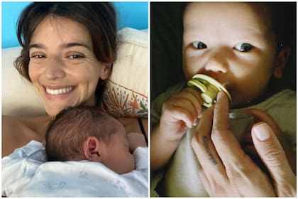 Calu Rivero presentó a Tao el bebé que tuvo con Aíto De la Rúa