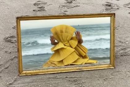 Calu Rivero publicó un curioso video desde la playa de Estados Unidos y despertó todo tipo de comentarios