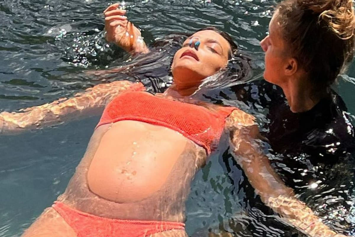 Calu Rivero sorprendió al mostrar la terapia que realizó para "volver al útero"