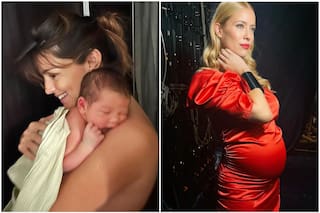 Calu reflexionó acerca de la maternidad y Nicole reveló cuántos kilos aumentó en su embarazo