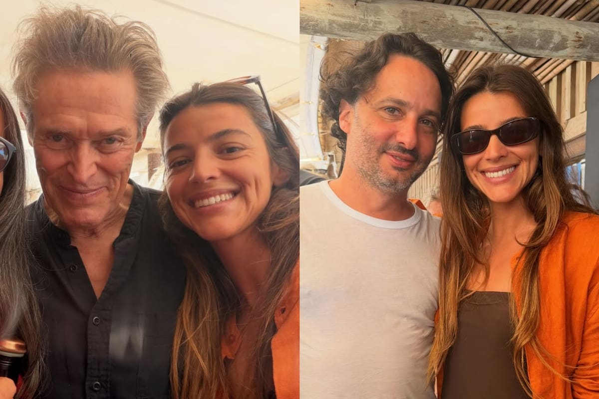 Calu Rivero y su encuentro con Willem Dafoe en Uruguay
