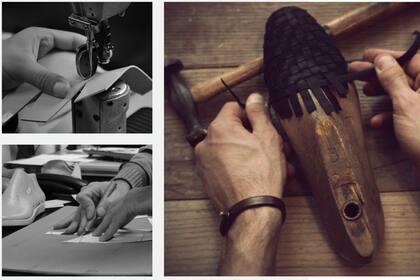 Calzado de exportación hecho a mano