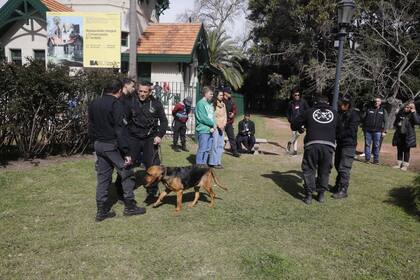 Cámara de seguridad y rastrillaje con perros en la zona donde apuñalaron a Mariano Barbieri