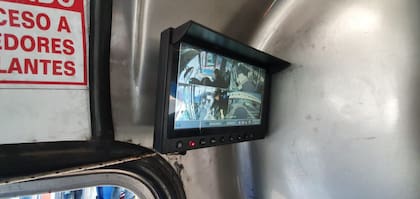 Cámaras en colectivos.