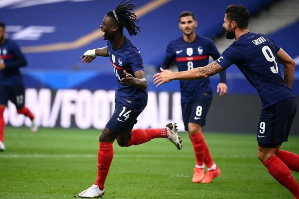 Camavinga, de 17 años, anotó el primer gol de Francia; es el artillero más joven de Les Bleus