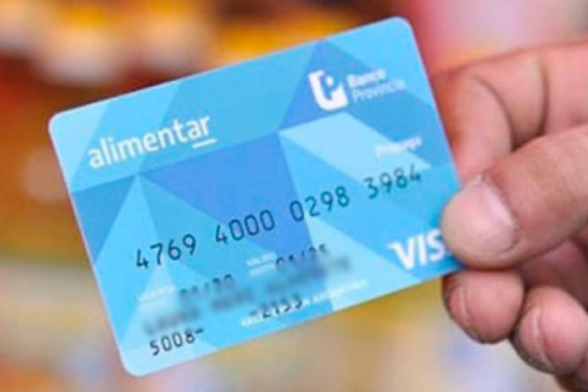 Cambios en los montos de la Tarjeta Alimentar