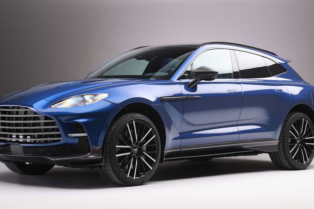 Cambios. Para esta versión 707 del Aston Martin DBX se mejoraron motor, caja, suspensiones y frenos