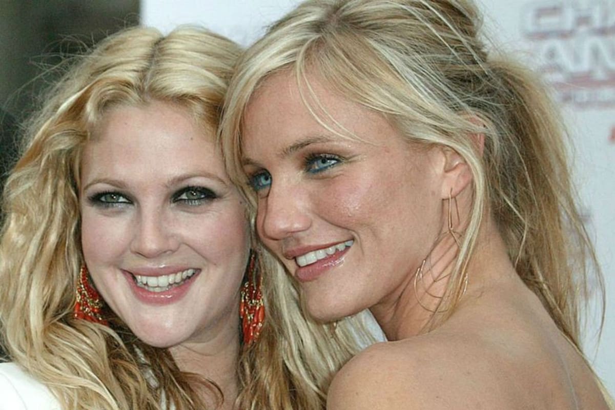 Cameron Diaz admitió que la lucha de Drew Barrymore con el alcohol fue algo “difícil de ver”