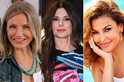 Cameron Diaz, Sandra Bullock y Eva Mendes, tres famosas que se alejaron de los sets para dedicarle su atención a sus hijos