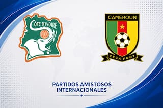 Camerún venció 1-0 a Costa de Marfil en un amistoso internacional