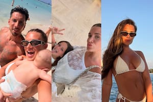Cami Homs compartió el álbum de fotos de sus paradisíacas vacaciones con José Sosa y sus hijos