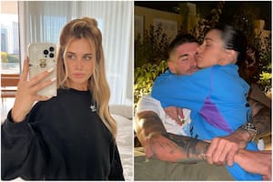 Cami Homs reaccionó en las redes tras el reencuentro de De Paul y Tini en la Argentina (Foto: Instagram @camihoms / @rodridepaul)
