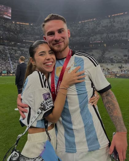 Cami Mayan y Alexis Mac Allister se separaron despúes del Mundial de 2022 tras cinco años de relación