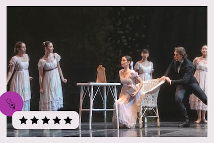 Camila Bocca y Federico Fernández, protagonistas en la noche de estreno de "Onegin", por el Ballet Estable del Teatro Colón
