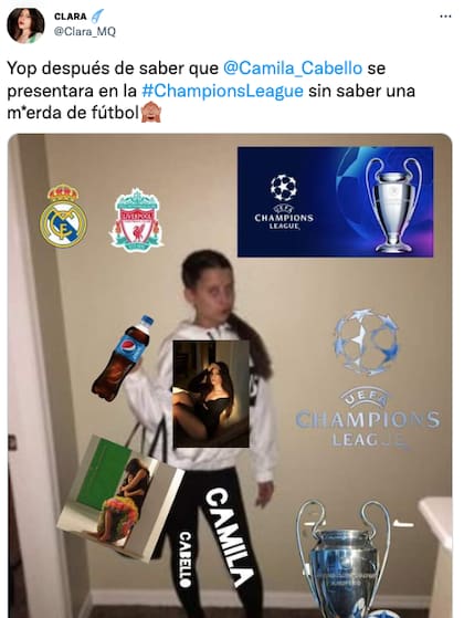 Camila Cabello cantará en la ceremonia de apertura de la Champions League y sus fanáticos reaccionaron a la noticia.
