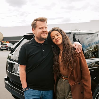 Camila Cabello estuvo con James Corden en el Carpool Karaoke (Crédito: Instagram/@latelateshow)